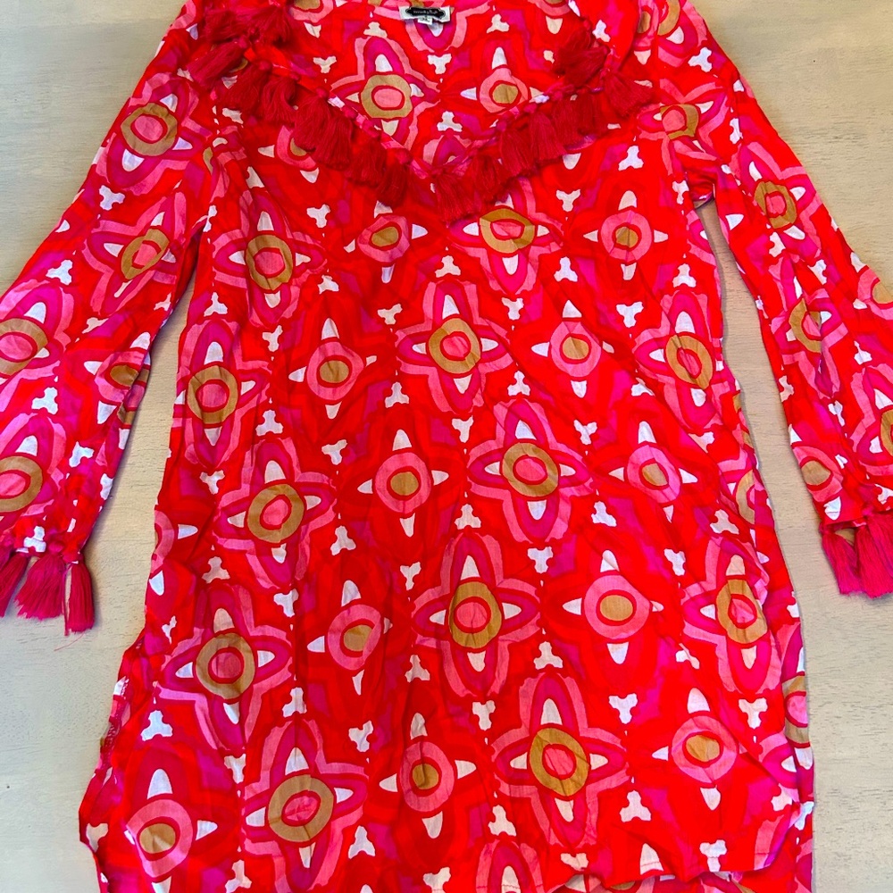 Mudpie coverup EUC vibrant colors!